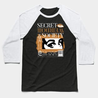 Secret Weirdo Society Social Club Stay Weird Baseball T-Shirt